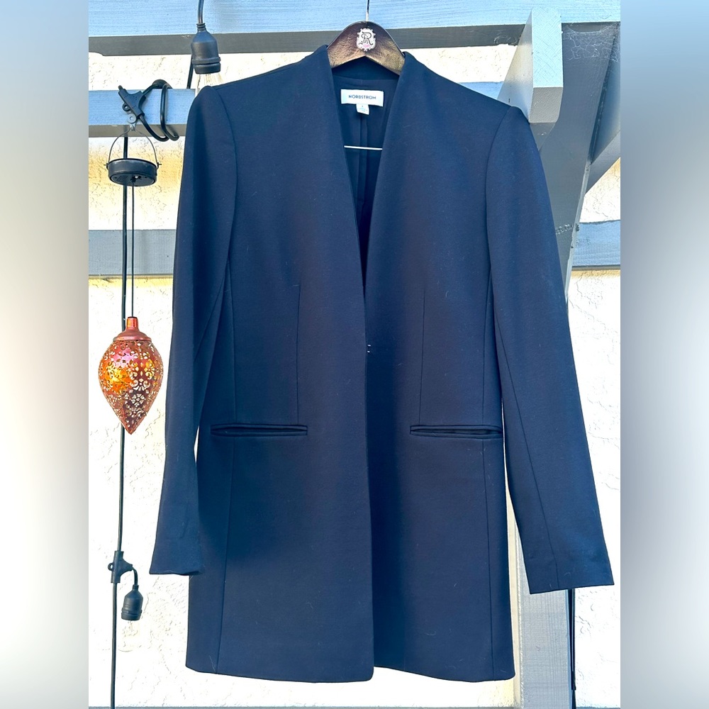 Professional Nordstrom Black Suit Jacket